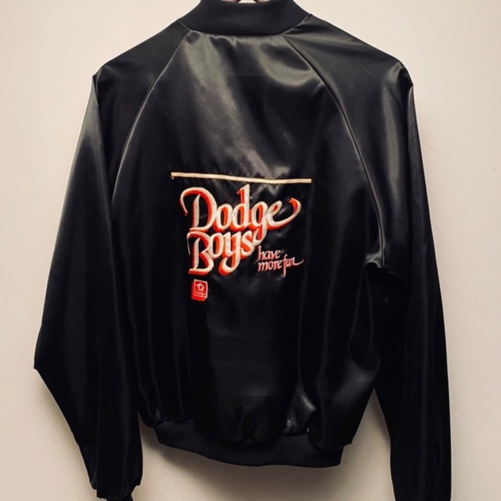 80's "Dodge Boys" Satin Jacket
